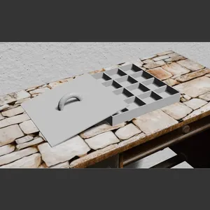Classic Container For Screws, Parts, And Thingamabobs
