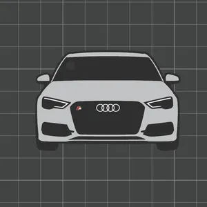 Car Keychain - Audi A3 / S3 (gen. 8V)
