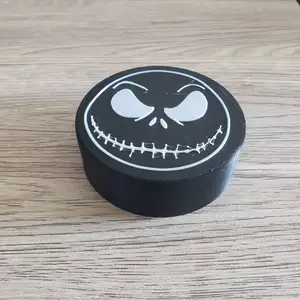 Boite ronde avec couvercle aimantée