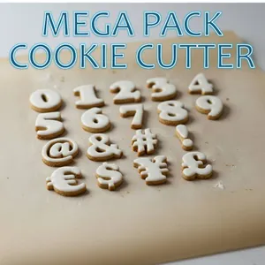 MEGA PACK COOKING CUTTERS - Numbers + Signs + Currency