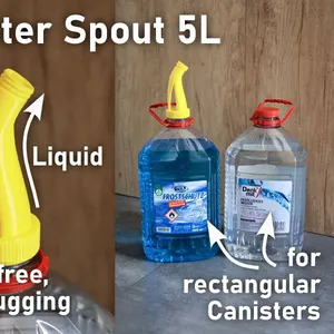 Spout with Vent - Rectangular Canister