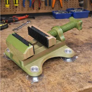 Modular Mini Bench Vise with Suction Cups