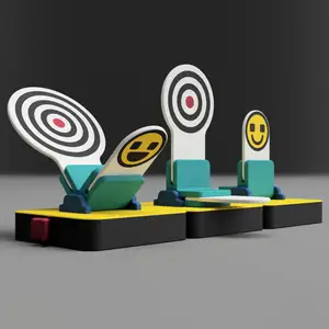 Folding targets for Nefr or Airsoft and more
