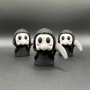 Cute Grim Reaper (Knitted)