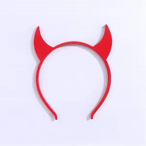 Devil Horns Funny HeadBand, Halloween Party Accessories