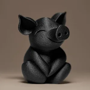 Cute Little Piglet Figurine