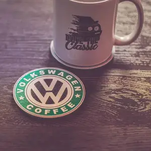 VW coffee coasters