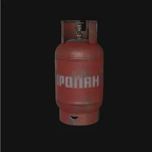 Old gas cylinder