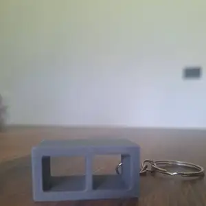 Brick Keychain