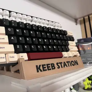Keeb Station: Double Keyboard Stand