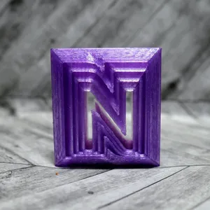 Layered Letter N Fidget