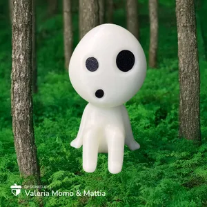 Kodama (#5), Princess Mononoke, Miyazaki, FanArt
