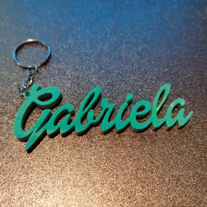 Llavero con nombre Gabriela