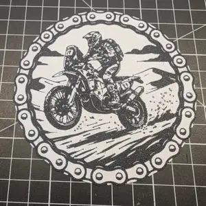 Dakar Moto Wallart