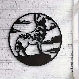 WallArt Wolf Moon