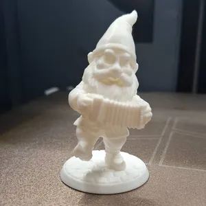 Musician Gnome with Accordion - Dancing Figurine