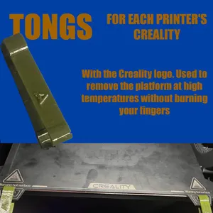 TONGS FOR EACH PRINTER'S CREALITY. With Creality logo