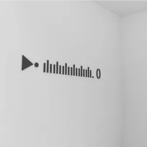 Sound Logo Wall Art – With Guiding Template