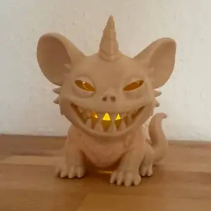 Halloween Zombie Einhorn Licht