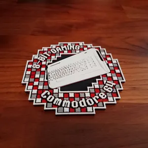 8-BIT GAMING Commodore 64 Coaster