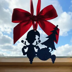 Elf on a motorcycle with a sidecar