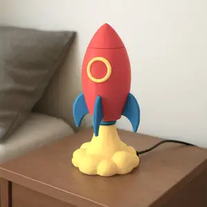 Space Rocket Kids Lamp