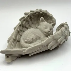 Angel Kitten Ornament