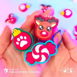Winter Clicker Pack (Reindeer, Candy, Xmas Ornament)