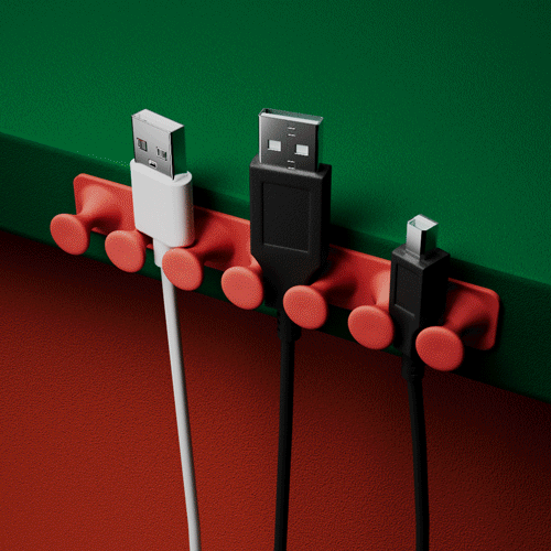Desk Cable Organizer | Universal Cable Organizer