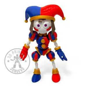 Pomni - The Amazing Digital Circus - Articulated Figure Dumm