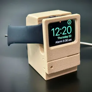 Mac Classic Apple Watch Charger Stand
