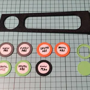 Kit RFID - NFC MF Classic ISO 14443A 25mm K2 Plus y CFS