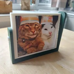 doble sided rotating frame picture frame home decor 100x120