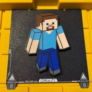 Minecraft Steve Wall Decor - No CFS - Multipart