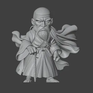 Miniatura Genryusai Shigekuni Yamamoto Bleach