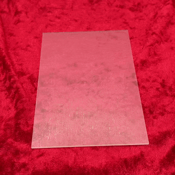 Acrylic Glas Cutting Template for 10x15cm Plates