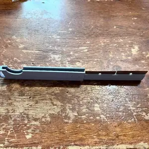 double straight razor knife
