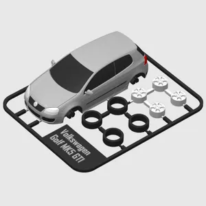 Volkswagen Golf MK5 GTI kit card