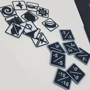 MTG Counters - Haste & Trample - GREEN