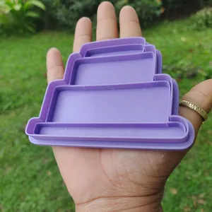cookie cutter birthday cake