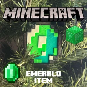 Minecraft Emerald Item