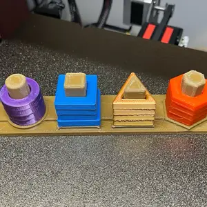 Shape Towers Educational Toys