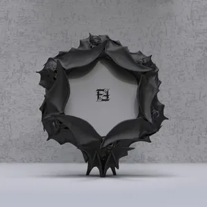 Frame n13 Bats gothic dark fantasy.