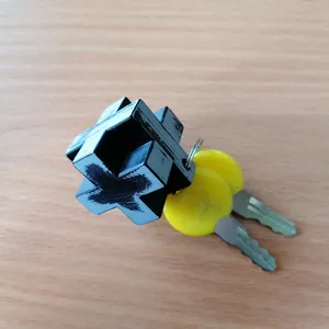 Geometry keychain