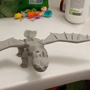 Toothless dragon