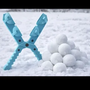 Snowball press - instant snowballs ready in seconds!