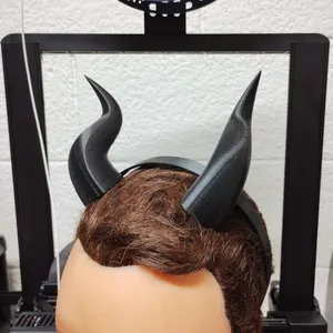 Horns with headband