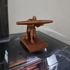 Knight of the Quill Pen / Phone holder