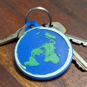 Earth Key Chain
