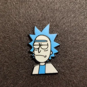 rick fan art keychain